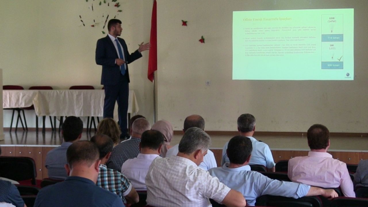 Akedaş Dağıtım A.Ş. Göksun’da, tasarruf yöntemlerini aktardı