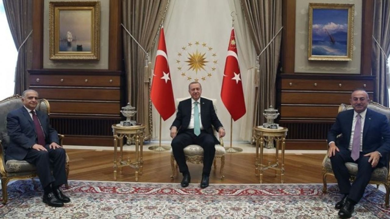 Cumhurbaşkanı Erdoğan Irak heyetini kabul etti