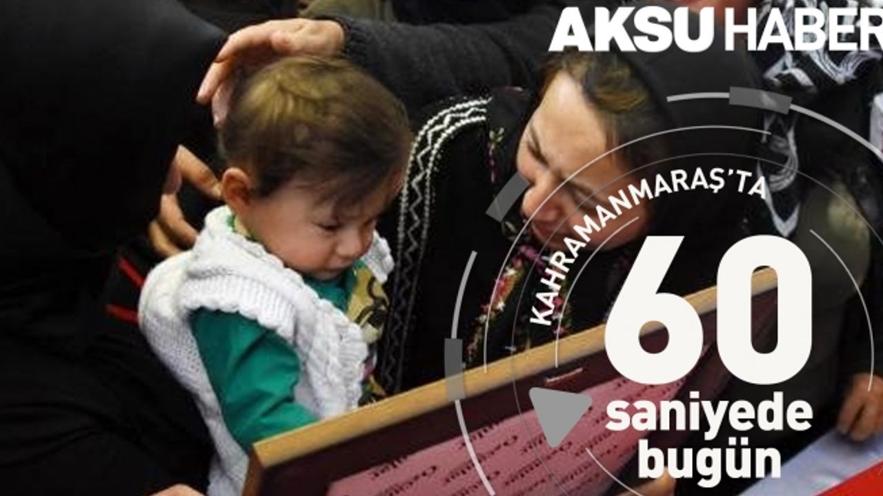 Kahramanmaraş'ta 60 Saniye'de Bugün [24 Eylül 2019]