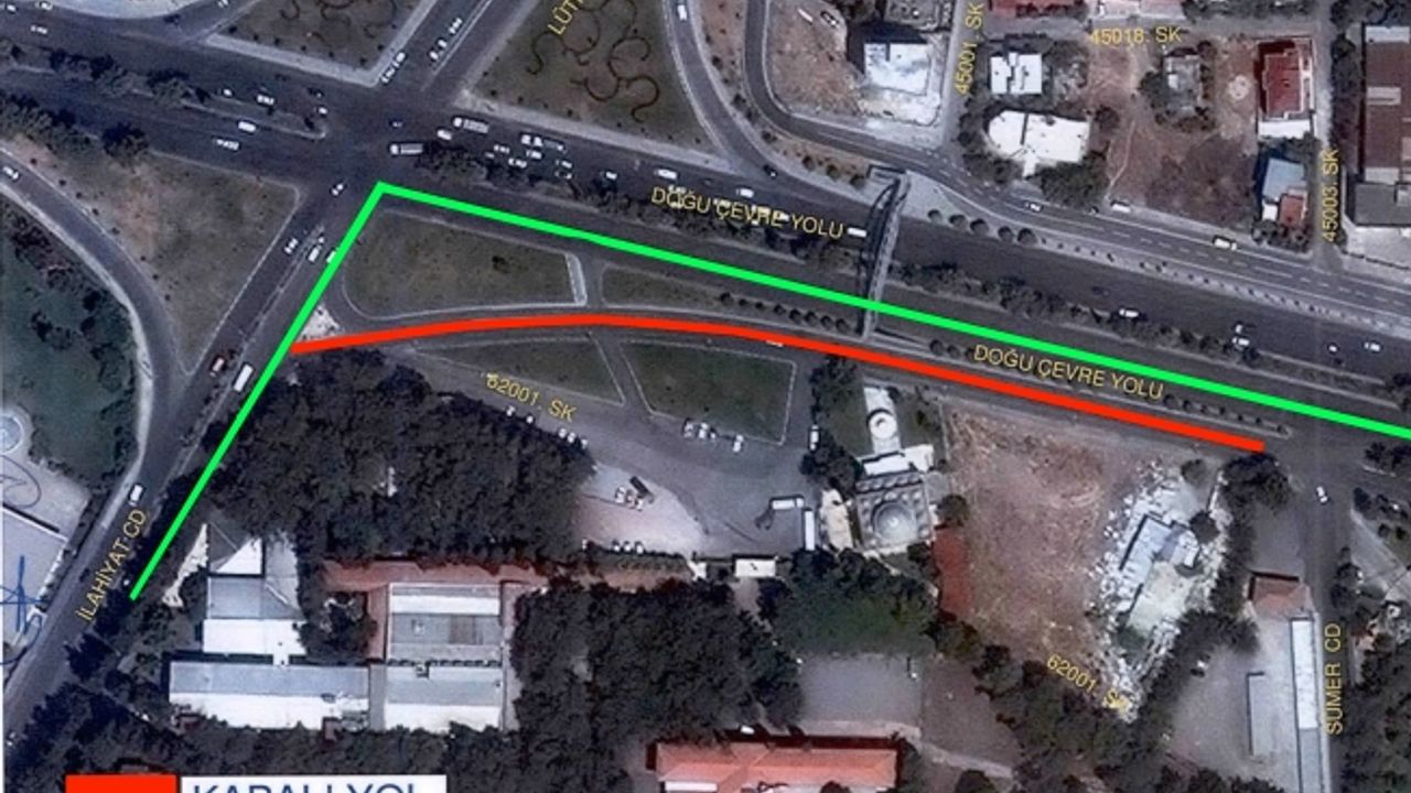 Sürücülerin Dikkatine! O yol kapatılıyor!
