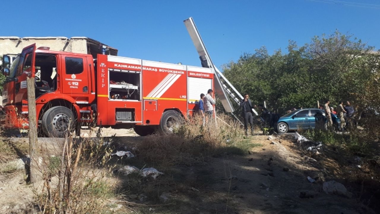Su Kuyusuna Düşen Çocuk İtfaiye Ekiplerince Kurtarıldı