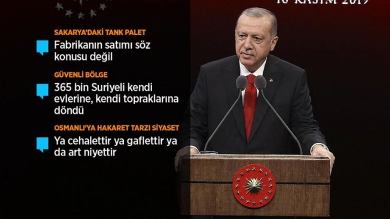 Cumhurbaşkanı Erdoğan: Cumhuriyetimizin lafla istismarını yapmadık
