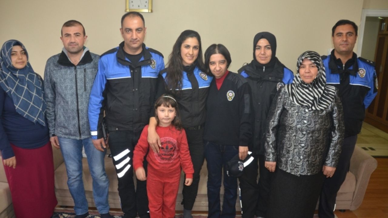 Kahramanmaraş Emniyet ekipleri engelli kadının hayalini gerçekleştirdi