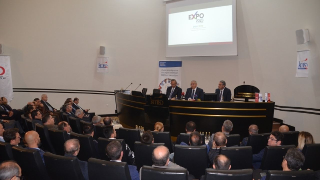 Kahramanmaraş'ın "EXPO 2023" Çalışmaları İş Dünyasıyla Paylaşıldı