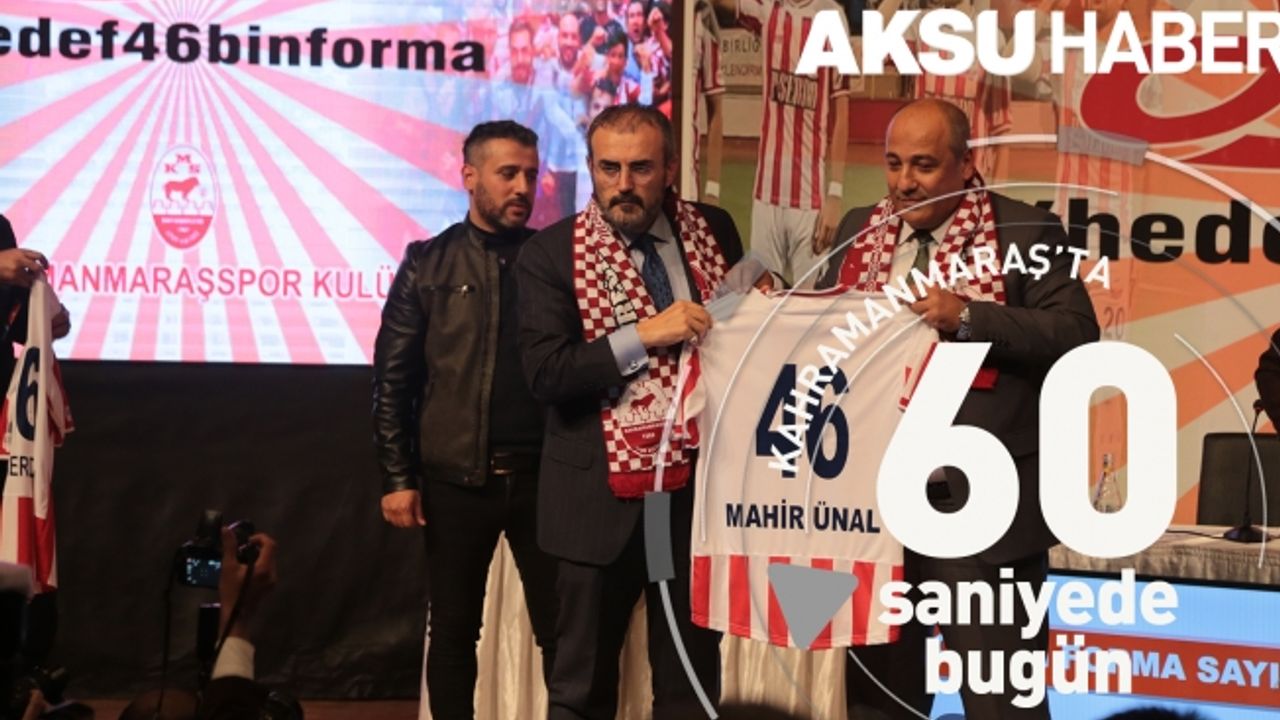 Kahramanmaraş'ta 60 Saniye'de Bugün [24 Kasım 2019]