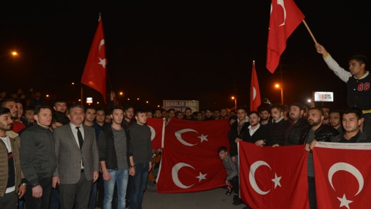 Kahramanmaraş Mehmetçik için tek yürek oldu