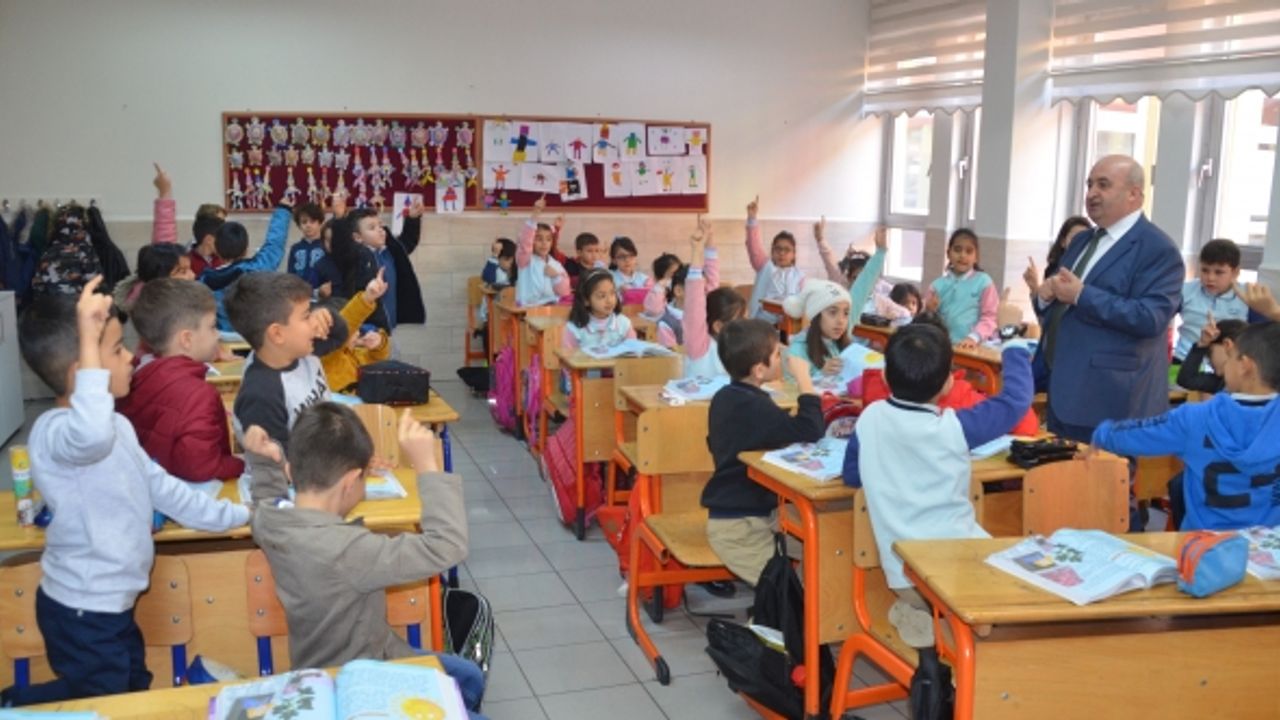 Kahramanmaraş'ta Yarıyıl Tatili Sonrası Öğrenciler Ders Başı Yaptı