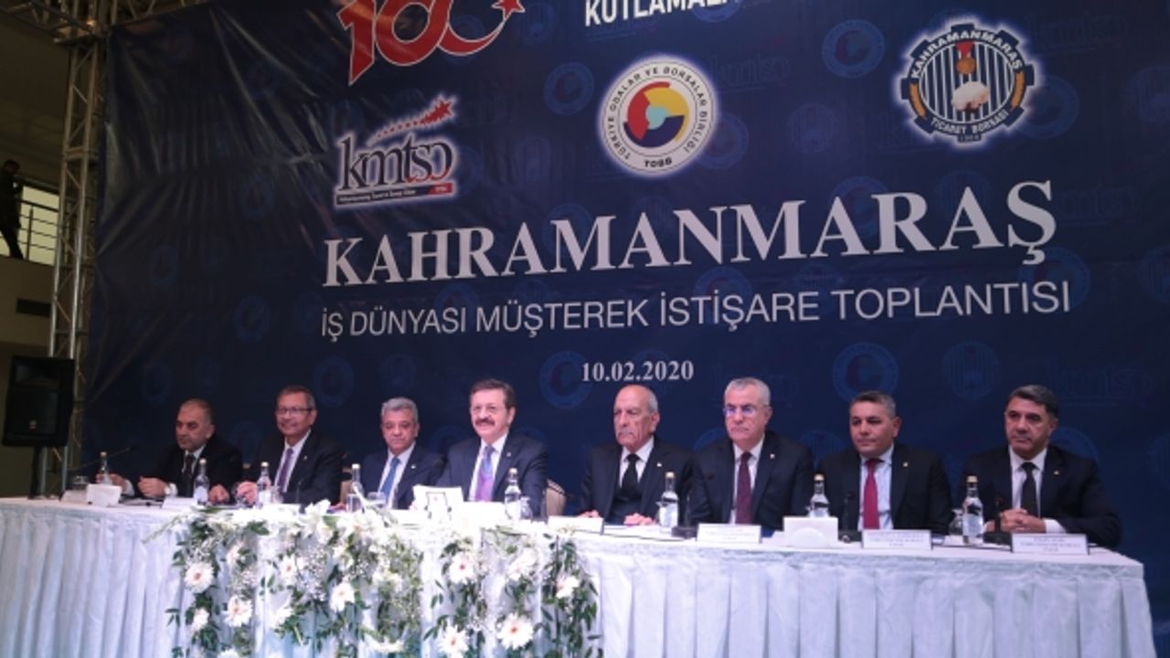 TOBB Başkanı Rifat Hisarcıklıoğlu İş Dünyası Müşterek İstişare Toplantısına Katıldı
