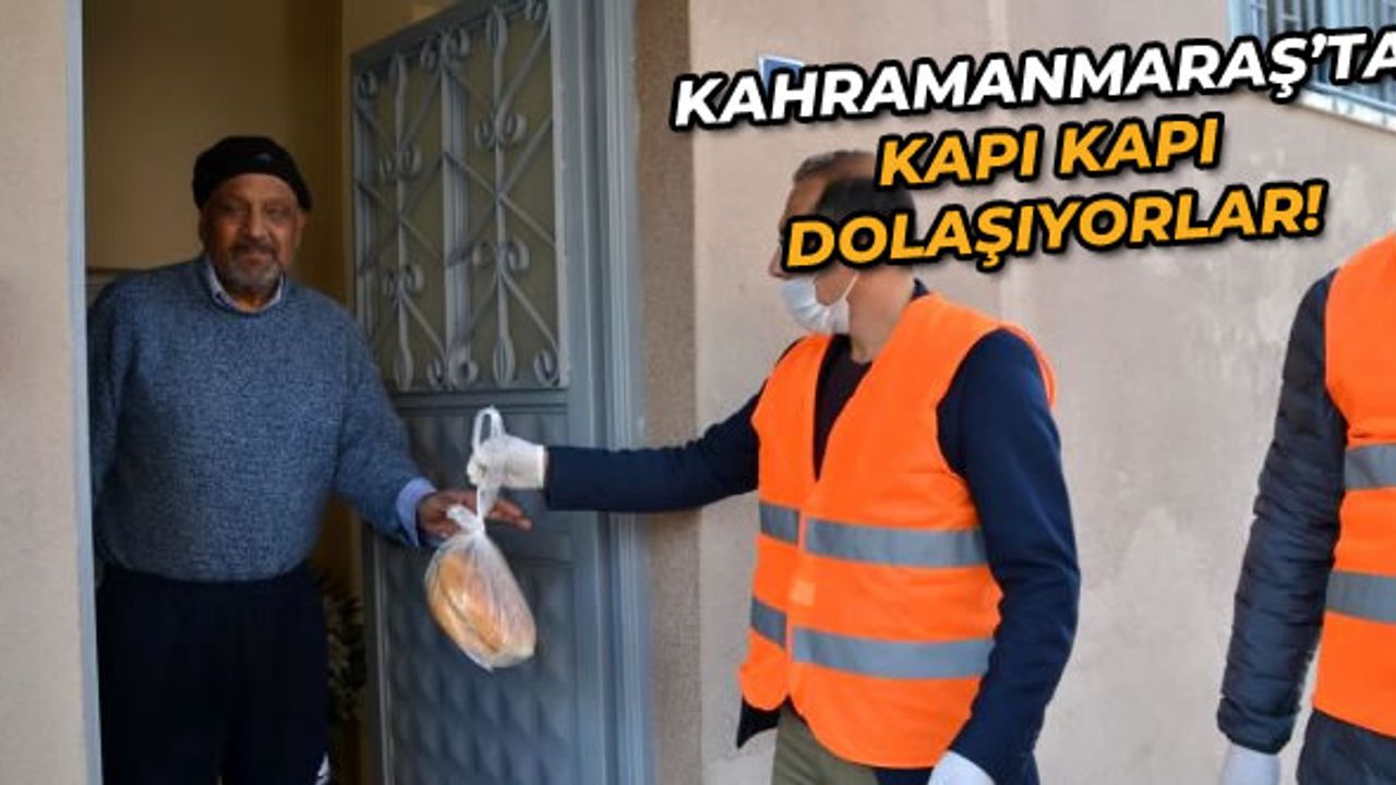 Kahramanmaraş'ta Vefa Destek grubu vatandaşın yanında!