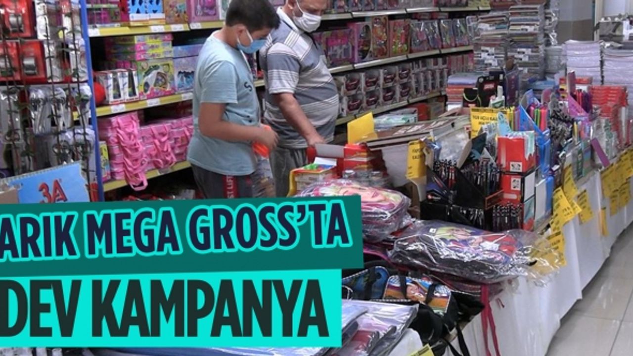 Arık Mega Gross'ta dev kampanya!
