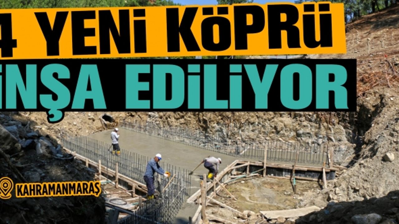Büyükşehir 4 yeni köprü inşa ediyor