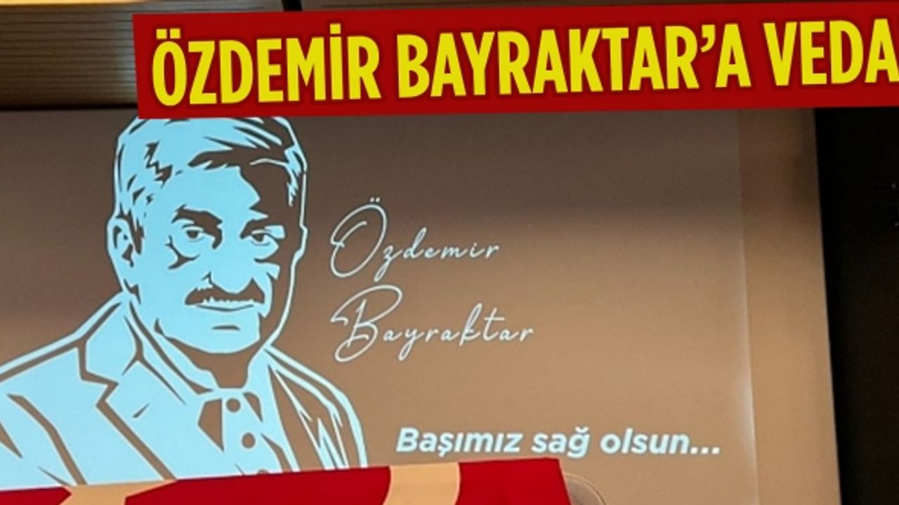 Özdemir Bayraktar'ın cenazesi BAYKAR fabrikasından çıkarıldı