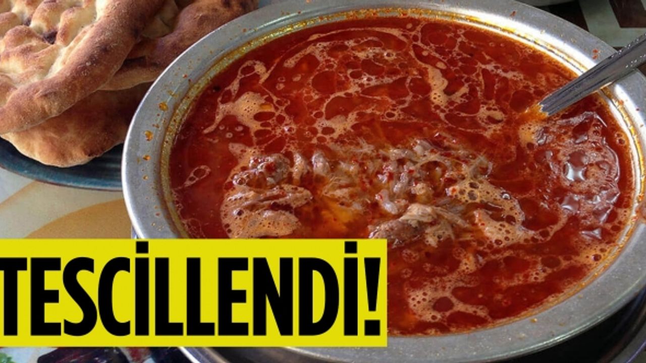 Kahramanmaraş’ın kelle paçası, coğrafi işaretle tescillendi