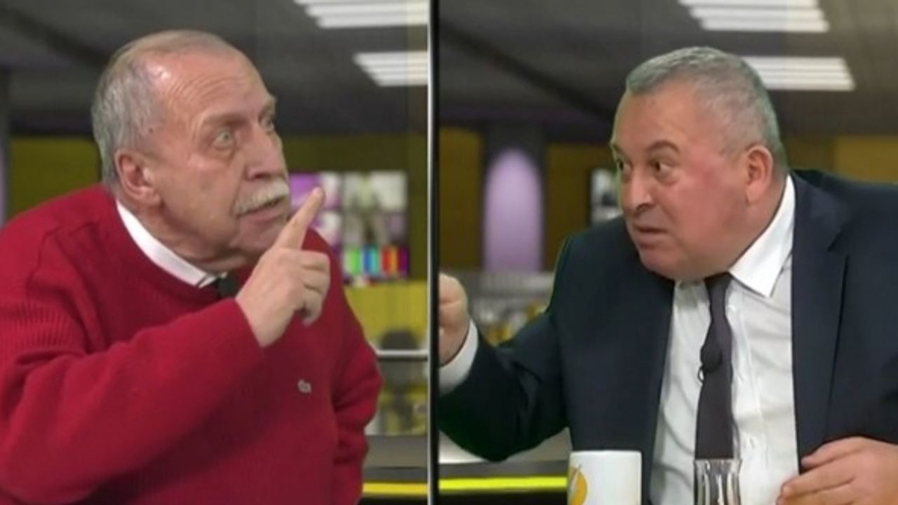 Canlı yayında Cemal Enginyurt - Yaşar Okuyan kavgası