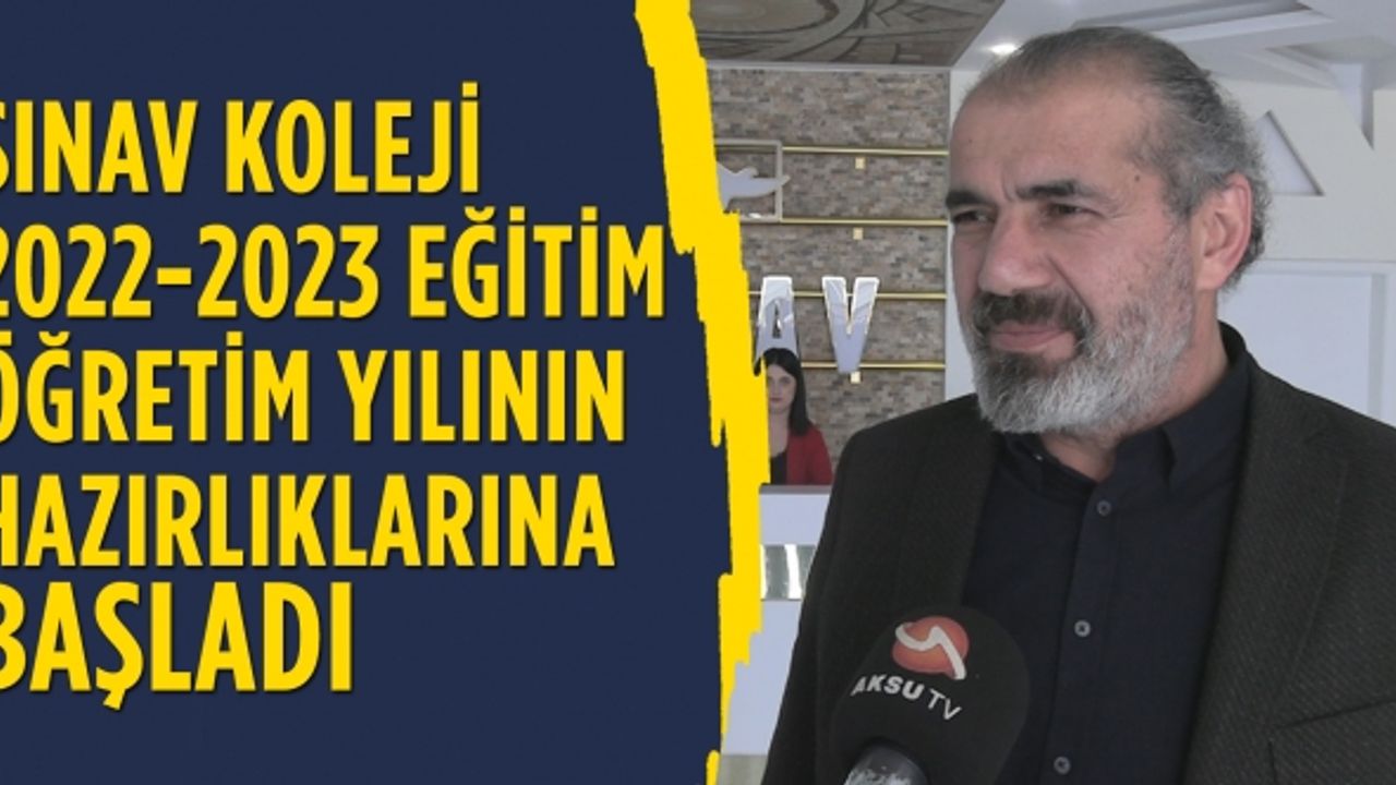 Gözü yükseklerde olanların tercihi Sınav Koleji!