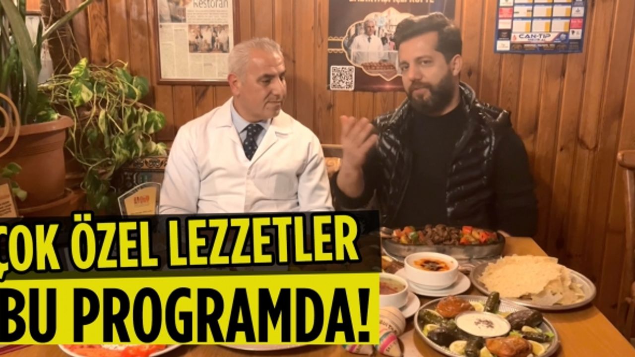 Kahramanmaraş’ın eşsiz lezzetleri izleyiciyle buluşuyor