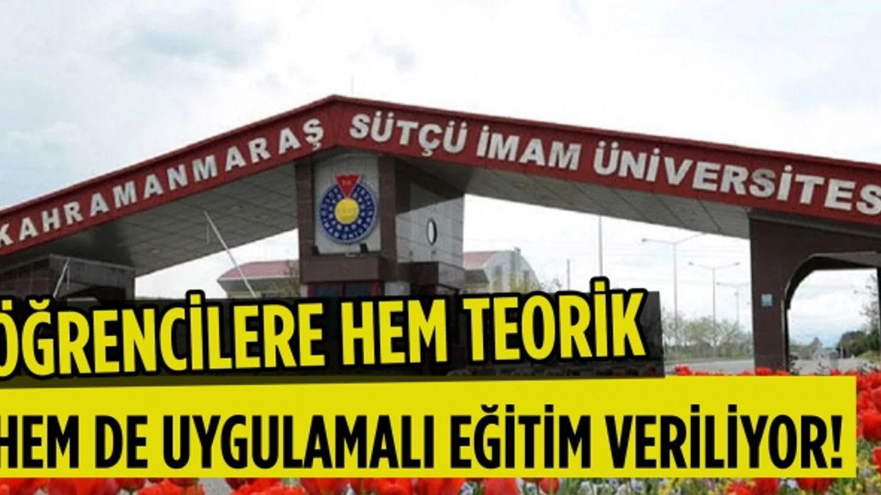 KSÜ Sağlık Bilimleri Fakültesi bölgenin en çok tercih edilenleri arasında