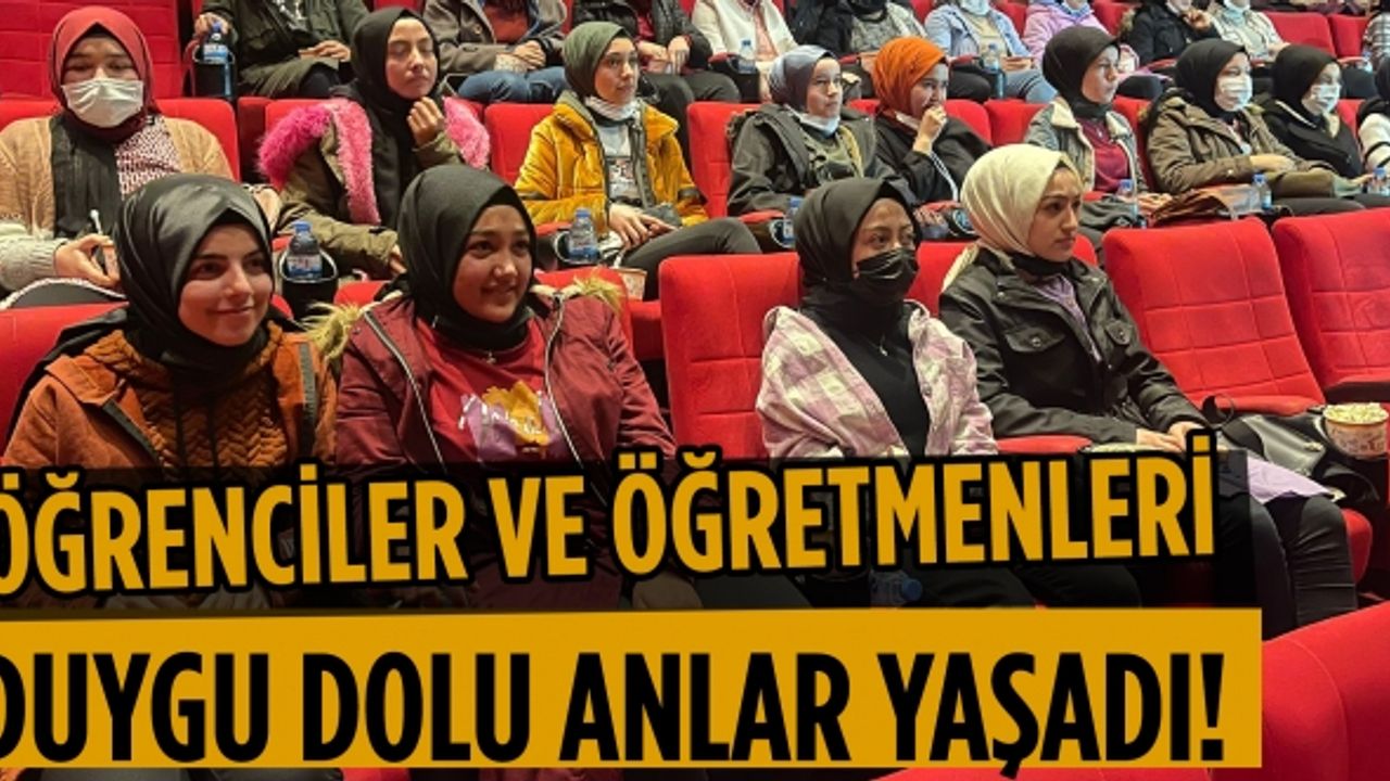 Onikişubat Belediyesi Öğrencileri 'Kesişme; İyi Ki Varsın Eren' Filmiyle Buluşturdu