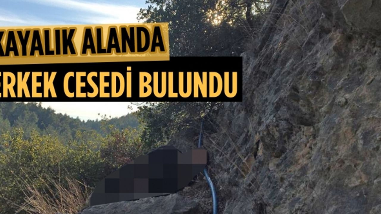 Osmaniye'de kayalık alanda erkek cesedi bulundu