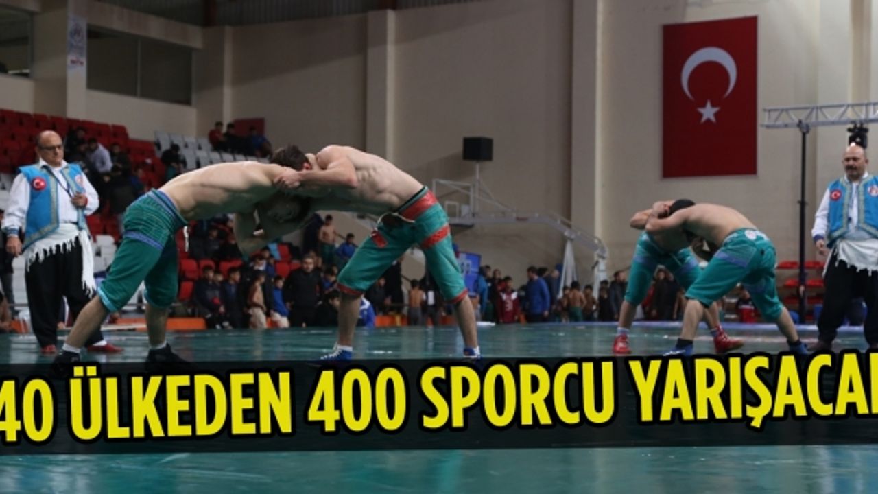 Şalvar Güreşi Dünya Şampiyonası Kahramanmaraş'ta başladı