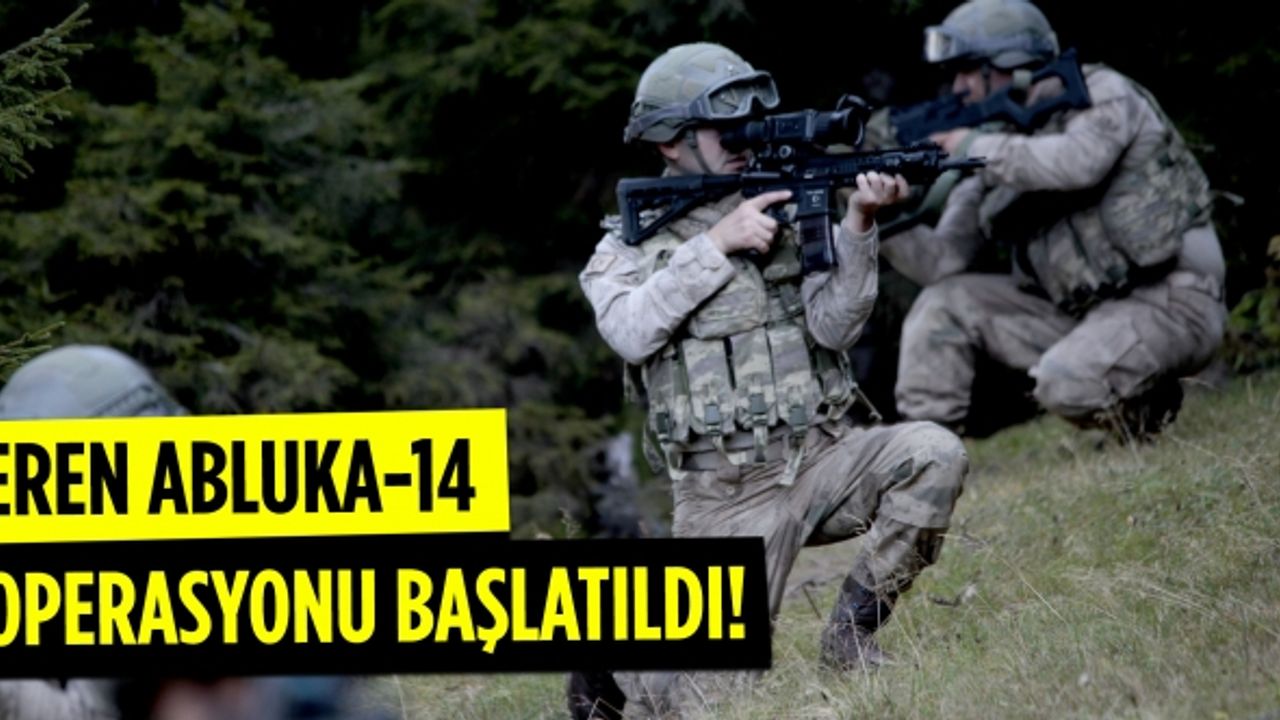Eren Abluka-14 Operasyonu başlatıldı: İlk günden 3 terörist etkisiz