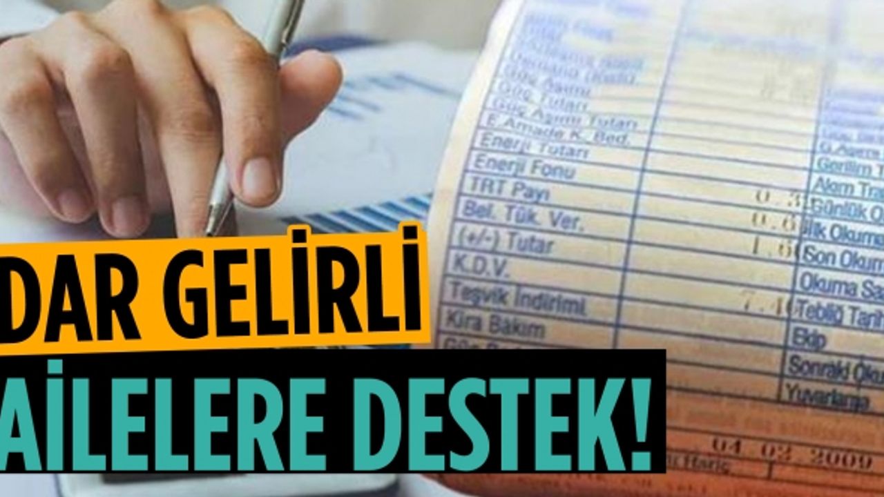 Dar gelirli ailelerin elektrik faturasının 216 lirasını devlet ödüyor! İşte şartlar...