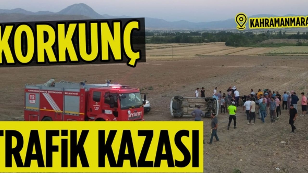 Göksun-Elbistan karayolunda feci kaza: 6 yaralı
