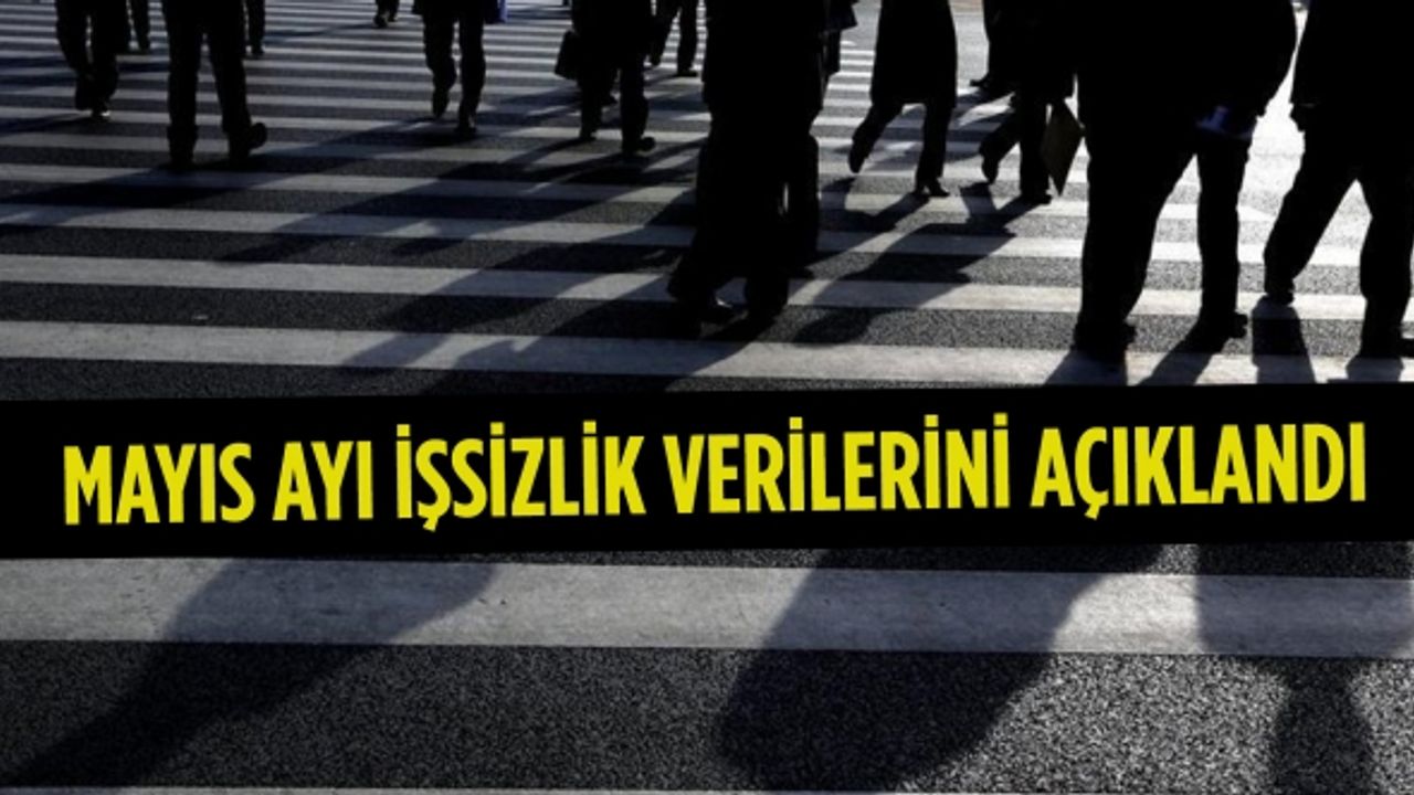 TÜİK, mayıs ayı işsizlik verilerini açıkladı