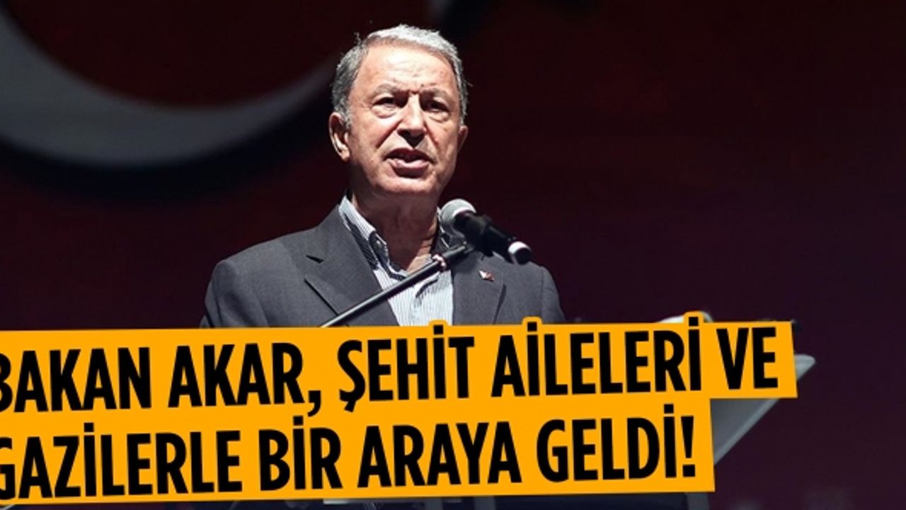 Bakan Akar: TSK, Cumhuriyet tarihinin en kapsamlı operasyonlarını başarıyla yaptı ve yapmaya devam ediyor