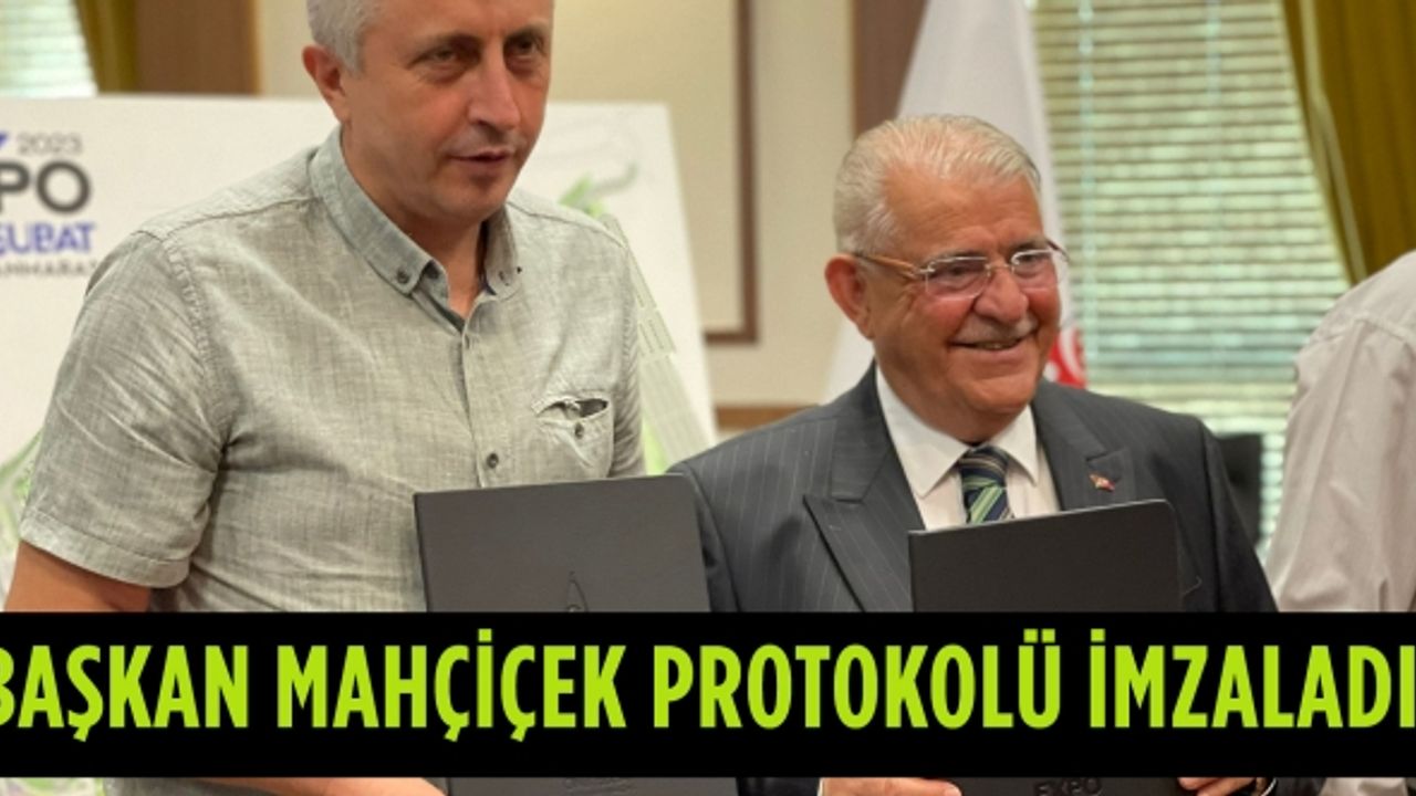 Başkan Mahçiçek protokolü imzaladı! Expo 2023’de Balkan rüzgârı esecek