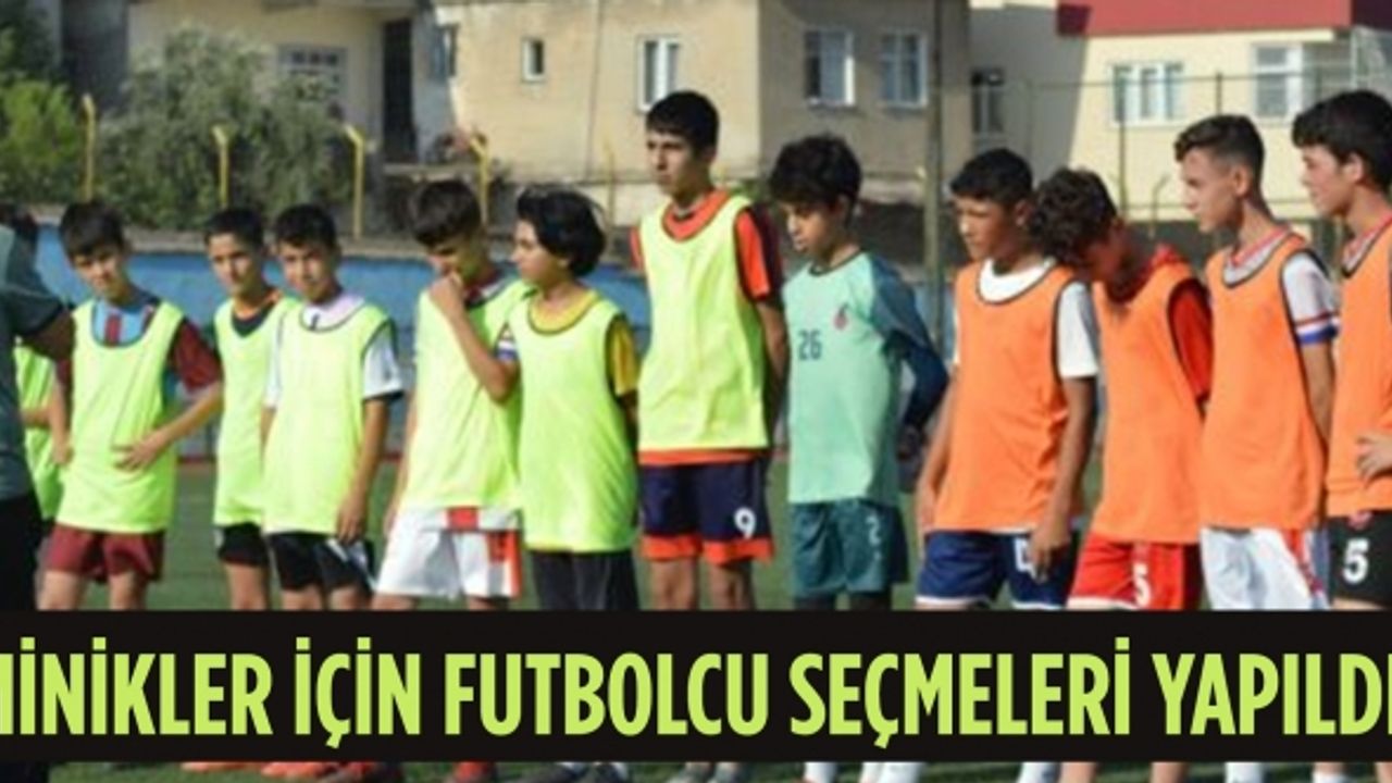 Kahramanmaraş’ta minikler için milli seçme yapıldı