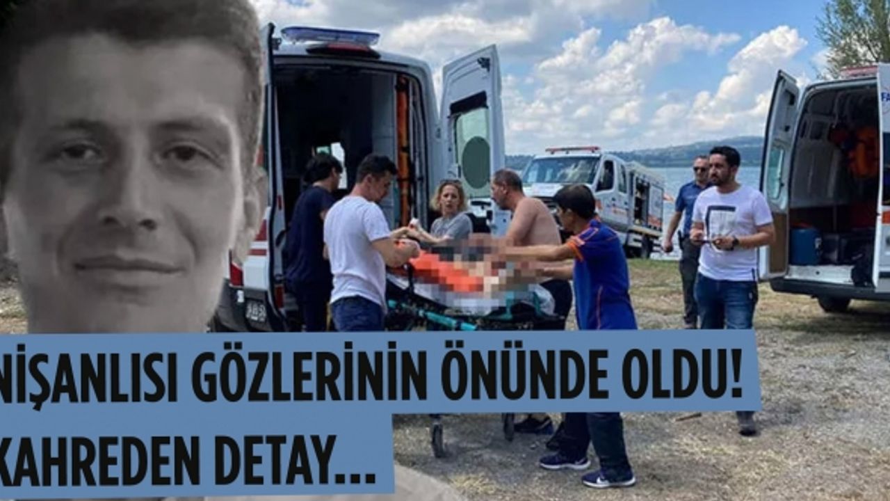 Nişanlısı gözlerinin önünde oldu! Kahreden detay...