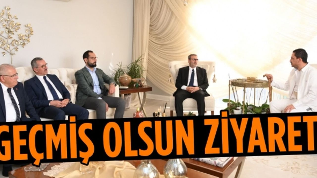 AK Parti Grup Başkanvekili Ünal'dan Aksu TV Genel Müdürü Beyit’e  geçmiş olsun ziyareti