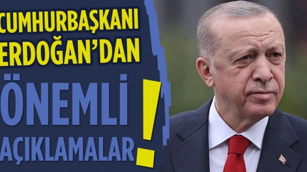 Başkan Erdoğan 105 yeni Yurt Binası Açılış Töreni'nde konuştu
