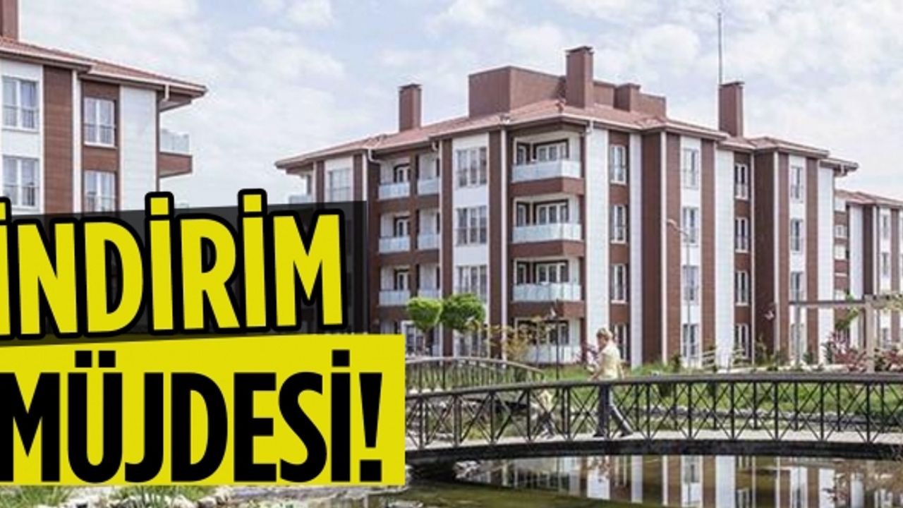 Cumhurbaşkanı Erdoğan'dan TOKİ için peşin ödemede indirim müjdesi