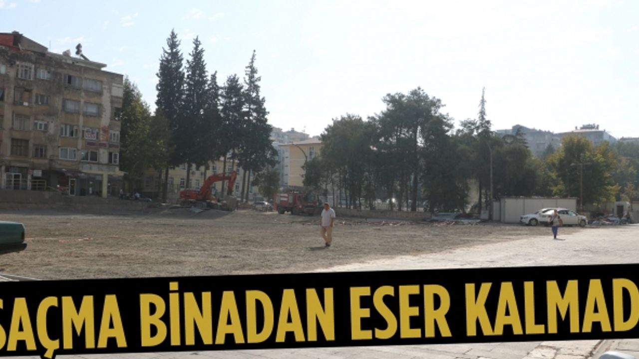 Dünyanın en saçma binasından eser kalmadı