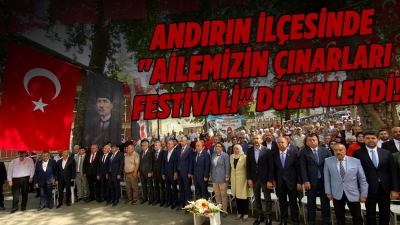 Etkinlik Andırınlılar tarafından büyük ilgi gördü!