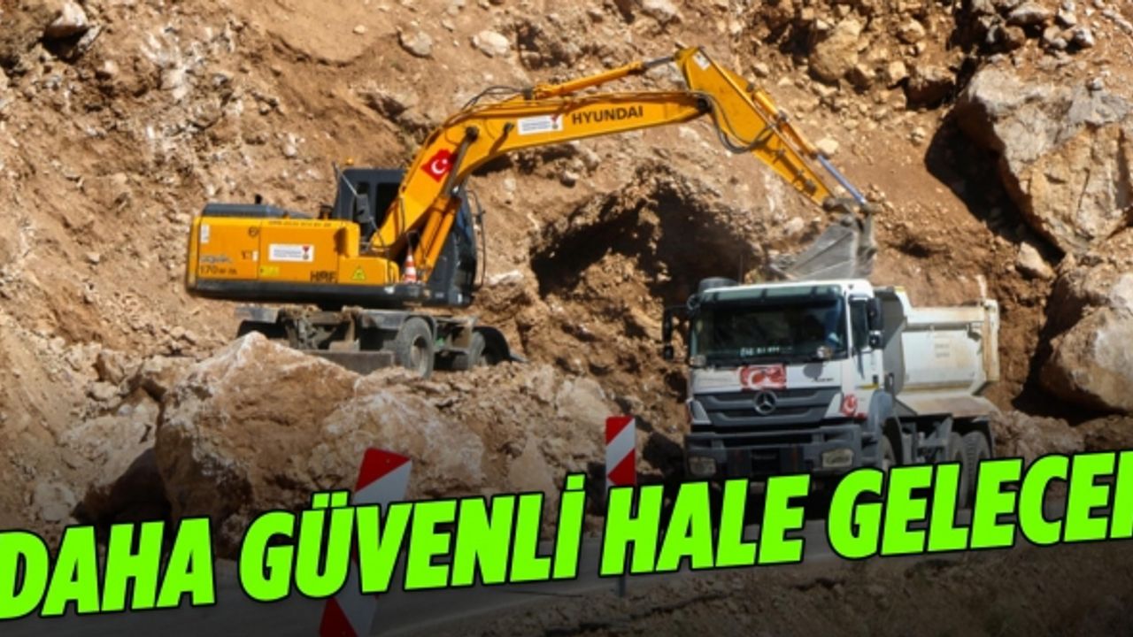 Fırnız’ın Sarp Yollarında Ulaşım Kolaylaşıyor