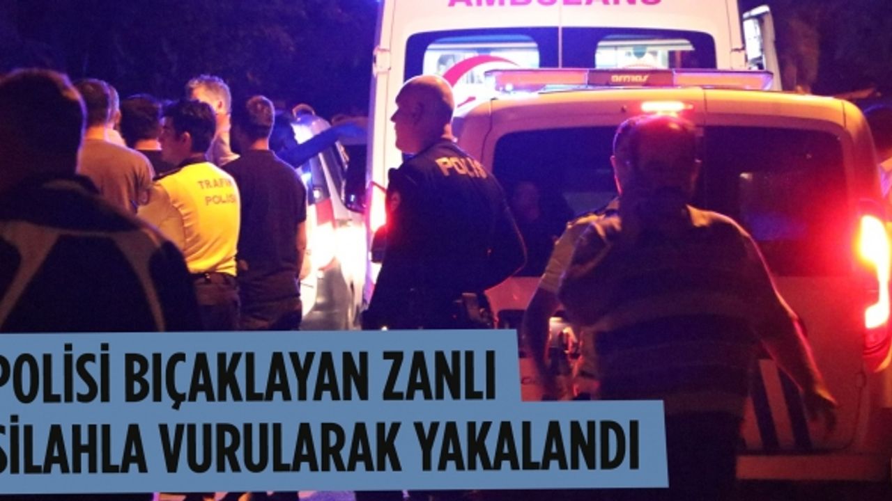 Kahramanmaraş'ta polisi bıçaklayan zanlı silahla vurularak yakalandı