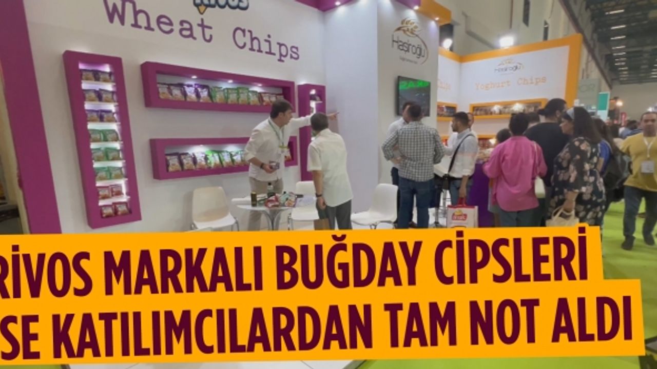 Rivos markalı buğday cipsleri ise katılımcılardan tam not aldı