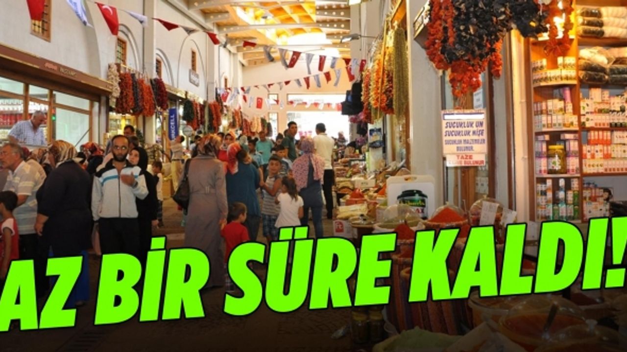 Sezonun bitmesine çok az bir süre kaldı!