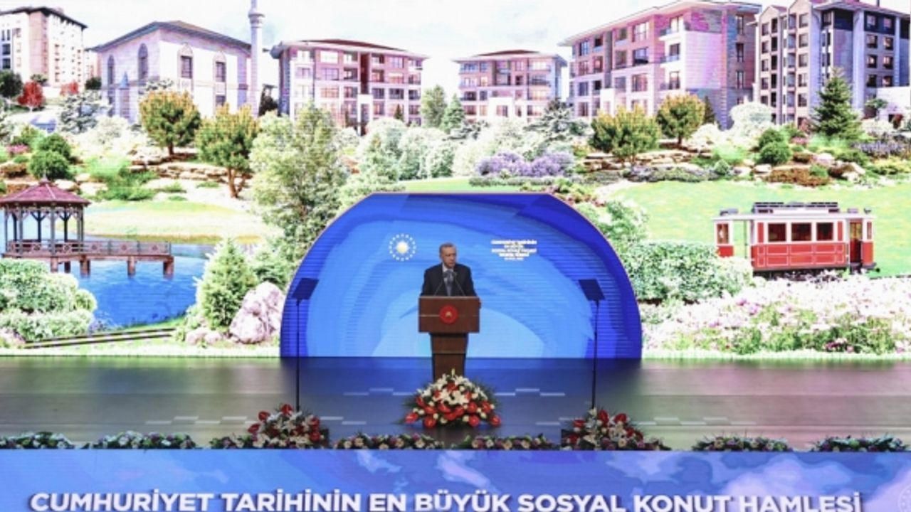 “Sosyal Konut Projesinin Hayırlı Olmasını Diliyorum”