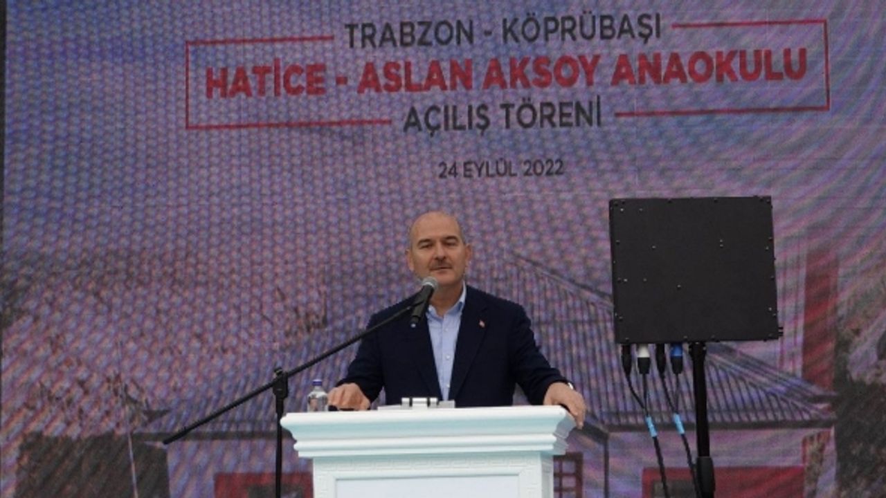 Süleyman Soylu: Biz iyilik medeniyetinin çocuklarıyız