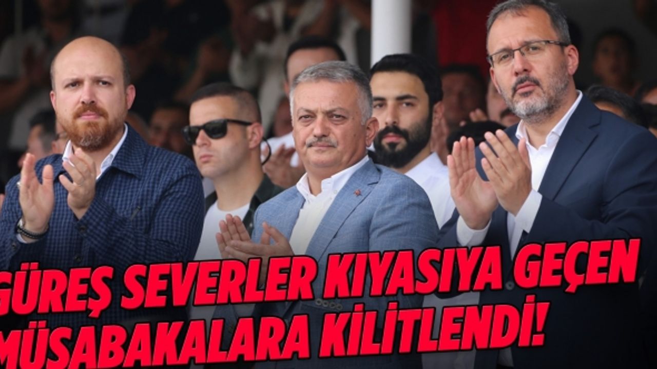Tarihi Elmalı Yağlı Güreşleri'nde başpehlivanlığı Ali Gürbüz kazandı
