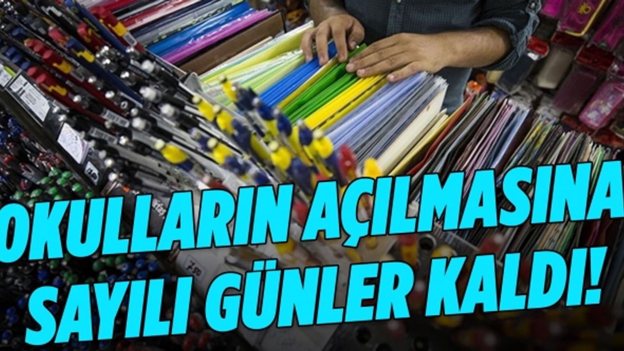 Veliler öğrencilerin okul ihtiyaçları için kırtasiyelerde yoğunluk oluşturdu