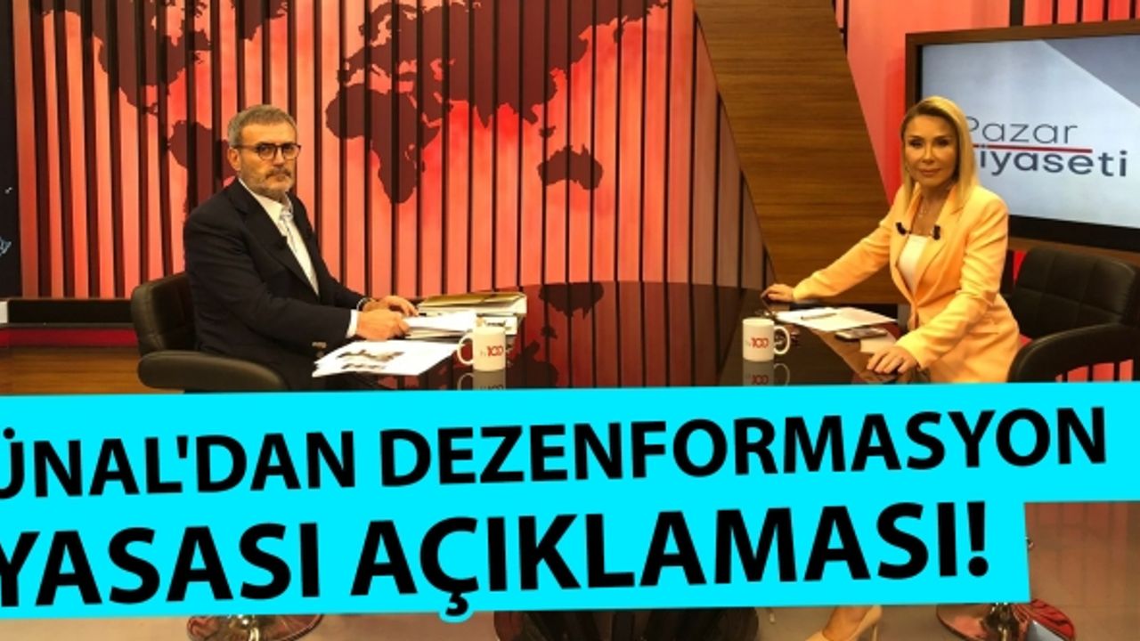 AK Parti Grup Başkanvekili Mahir Ünal'dan dezenformasyon yasası açıklaması!