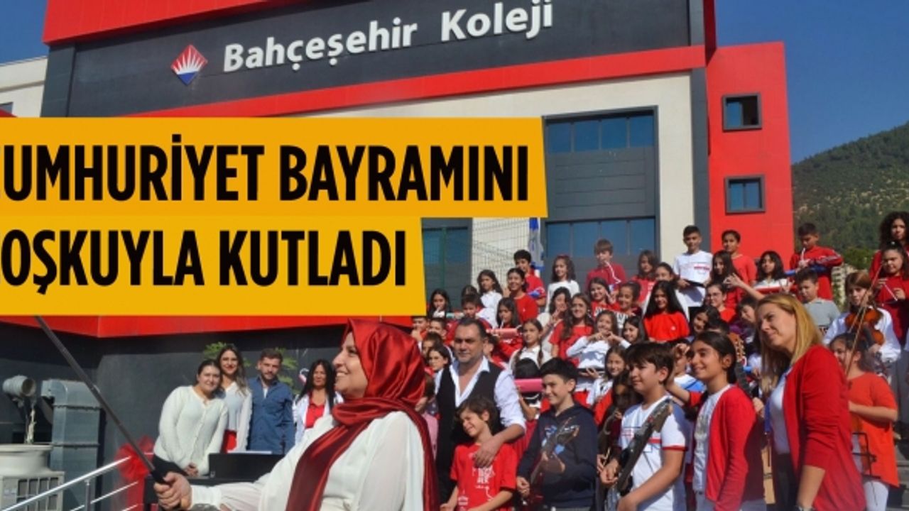 Bahçeşehir Koleji Kahramanmaraş kampüsü, Cumhuriyet Bayramı'nı coşkuyla kutladı
