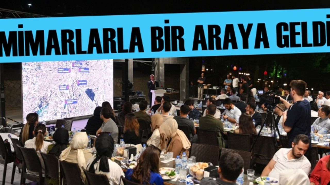 Başkan Güngör, Dünya Mimarlar Günün nedeniyle mimarlarla bir araya geldi