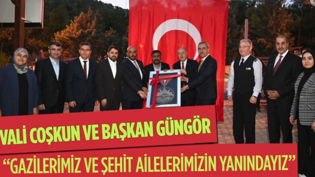 Başkan Güngör, Gaziler ve Şehit Aileleriyle Bir Arada