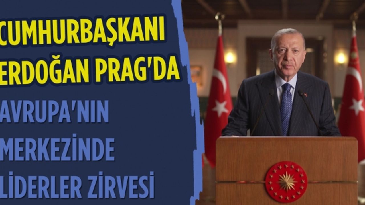 Cumhurbaşkanı Erdoğan'dan Prag'da diplomasi trafiği